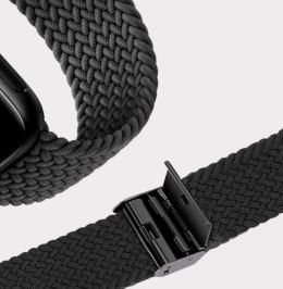 Puro Loop Band - Pleciony pasek do Apple Watch 42/44/45/49 mm (czarny)