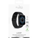 Puro Loop Band - Pleciony pasek do Apple Watch 42/44/45/49 mm (czarny)