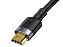 BASEUS Kabel 2.0 HDMI 5m Cafule, 4K, 3D (CADKLF-H01) Czarno-Szary