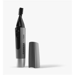 Carrera Trimmer No. 524 Hair Cosmetic Trimmer, Wet & Dry, Step precise 0,4 mm, Cutting length 0.4 mm, eyebrow trimming attachmen