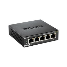 D-Link Ethernet Switch DGS-105/E Unmanaged, Desktop, 1 Gbps (RJ-45) ilość portów 5