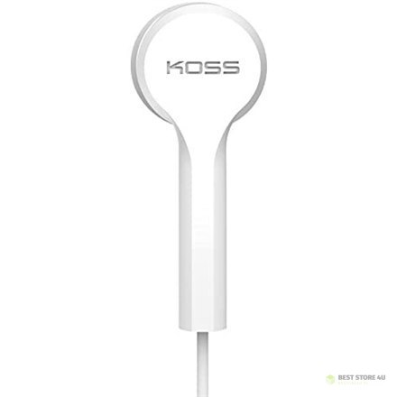 Koss Headphones KEB9iW Wired, In-ear, Microphone, White Koss Headphones KEB9iW Wired, In-ear, Microphone, White