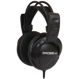 Koss Słuchawki DJ Style UR20 Przewodowe, On-Ear, 3,5 mm, Noice canceling, Czarne