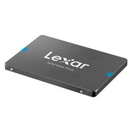 Lexar SSD NQ100 480 GB, obudowa SSD 2,5, interfejs SSD SATA III, prędkość zapisu 480 MB/s, prędkość odczytu 550 MB/s.