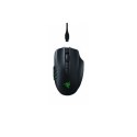 Razer Naga V2 Pro Gaming Mouse, oświetlenie LED RGB, 2.4GHz, Bluetooth, bezprzewodowa, czarna