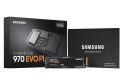 Samsung 970 Evo Plus 250 GB, SSD interface M.2 NVME, Write speed 2300 MB/s, Read speed 3500 MB/s