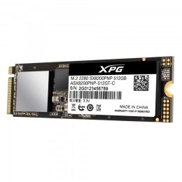 ADATA XPG SX8200 Pro 512 GB, SSD interface M.2 NVME, Write speed 2300 MB/s, Read speed 3500 MB/s