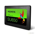 ADATA Ultimate SU650 3D NAND SSD 480 GB, obudowa SSD 2,5", interfejs SSD SATA, prędkość zapisu 450 MB/s, prędkość odczytu 520 MB