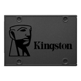 Kingston SSD A400 960 GB, obudowa SSD 2,5", interfejs SSD SATA Rev 3.0, prędkość zapisu 450 MB/s, prędkość odczytu 500 MB/s.