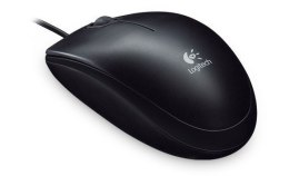 Logitech Mouse B100 Wired, czarna