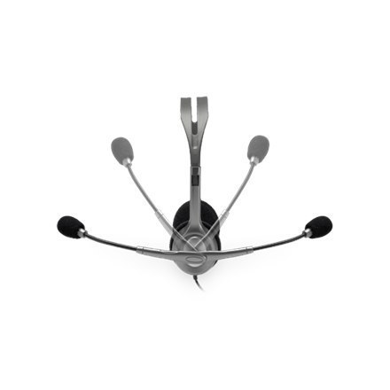 Logitech Stereofoniczny zestaw słuchawkowy H111 Wbudowany mikrofon, 3,5 mm, szary