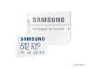 Samsung microSD Card EVO PLUS 512 GB, MicroSDXC, Flash memory class 10, SD adapter