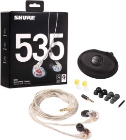 Shure SE535 Słuchawki douszne, przezroczyste