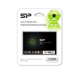 Silicon Power S56 240 GB, obudowa SSD 2,5", interfejs SSD SATA, prędkość zapisu 530 MB/s, prędkość odczytu 560 MB/s