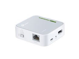 TP-LINK Router TL-WR902AC 802.11ac, 300+433 Mbit/s, 10/100 Mbit/s, Ethernet LAN (RJ-45) ports 1, Antenna type 3xInternal, 1x USB