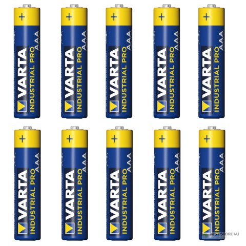 10x bateria R-03 LR03 AAA alkaliczne Varta Industrial 10x bateria R-03 LR03 AAA alkaliczne Varta Industrial