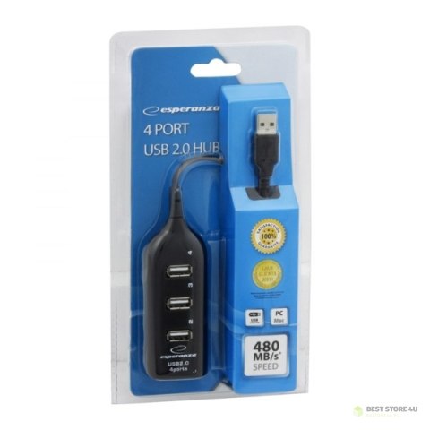 EA116 Hub USB 2.0 4 porty Esperanza EA116 Hub USB 2.0 4 porty Esperanza