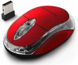 XM105R Extreme mysz bezprz. 2.4ghz 3d opt. usb harrier czerwona