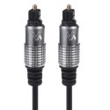 Przewód kabel optyczny Toslink-Toslink Maclean, polybag 3m, MCTV-453