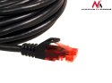 Przewód kabel patchcord UTP Maclean, wtyk-wtyk, Cat6, 3m, czarny, MCTV-742