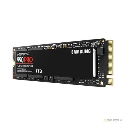 Samsung 990 PRO 1000 GB, współczynnik kształtu dysku SSD M.2 2280, interfejs SSD PCIe Gen4x4, prędkość zapisu 6900 MB/s, prędkoś Samsung 990 PRO 1000 GB, współczynnik kształtu dysku SSD M.2 2280, interfejs SSD PCIe Gen4x4, prędkość zapisu 6900 MB/s, prędkoś