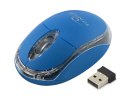 TM120B Mysz bezprzewodowa 2.4GHz 3D optyczna USB Condor niebieska