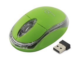 TM120G Mysz bezprzewodowa 2.4GHz 3D optyczna USB Condor zielona