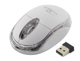 TM120W Mysz bezprzewodowa 2.4GHz 3D optyczna USB Condor biała