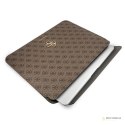 Guess 4G Big Metal Logo Computer Sleeve - Etui na notebooka 13" (brązowy)