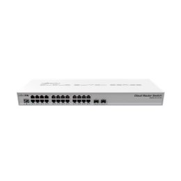 MikroTik Cloud Router Switch CRS326-24G-2S+RM Managed L3, Rackmountable, 1 Gbps (RJ-45) porty ilość 24, SFP+ porty ilość 2, Rout