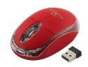 TM120R Mysz bezprzewodowa 2.4GHz 3D optyczna USB Condor czerwona
