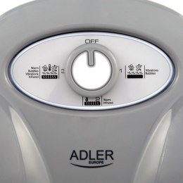Adler Foot massager AD 2167 80 W, White/Grey