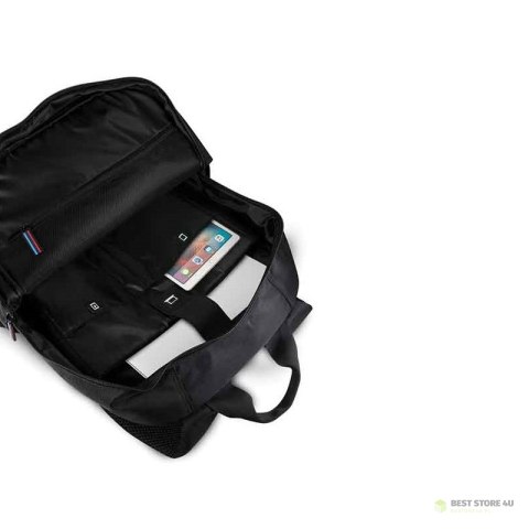 BMW Carbon Navy Stripe - Plecak do notebooka 16" (czarny) BMW Carbon Navy Stripe - Plecak do notebooka 16" (czarny)