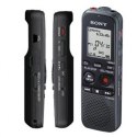 Cyfrowy dyktafon Sony ICD-PX470 czarny, stereo, MP3/L-PCM, 59 godz. 35 min, odtwarzanie MP3