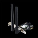 ASUS PCE-AX3000 (802.11ax) AX3000 Dual-Band PCIe Wi-Fi 6 Asus 2 external antennas Bluetooth 5.0, WPA3 network security, OFDMA