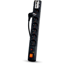 FILTR NAPIĘCIOWY ACAR USB czarny 5m W2121
