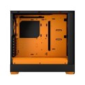 Fractal Design Pop Air RGB Orange Core TG Clear Tint, ATX, mATX, Mini ITX, zasilacz w zestawie Nie