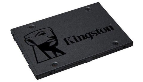Kingston A400 120 GB, współczynnik kształtu dysku SSD 2,5", interfejs SSD SATA, prędkość zapisu 320 MB/s, prędkość odczytu 500 M