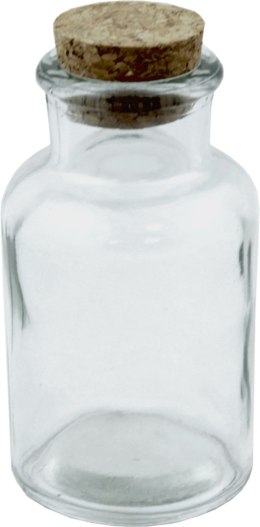 Butelka szklana 250ml z korkiem PRZYPRAWY