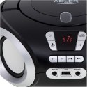 Adler CD Boombox AD 1181 łączność USB, głośniki, czarny