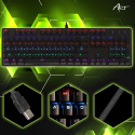 Mechanical keyboard with backlighting ART AK-51