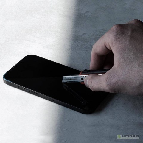 Crong 7D Nano Flexible Glass - Niepękające szkło hybrydowe 9H na cały ekran iiPhone 14 Pro Crong 7D Nano Flexible Glass - Niepękające szkło hybrydowe 9H na cały ekran iiPhone 14 Pro