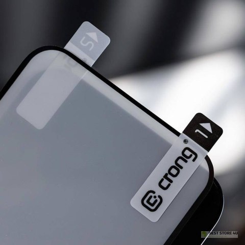 Crong 7D Nano Flexible Glass - Niepękające szkło hybrydowe 9H na cały ekran iiPhone 14 Pro Crong 7D Nano Flexible Glass - Niepękające szkło hybrydowe 9H na cały ekran iiPhone 14 Pro