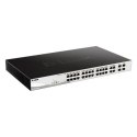 D-Link Switch DGS-1210-28MP Web Management, Możliwość montażu w szafie, Ilość portów 1 Gbps (RJ-45) - 24, Ilość portów SFP - 4,