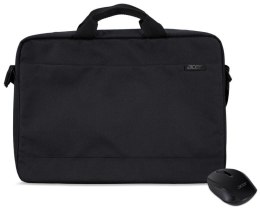 Acer Notebook Starter Kit ABG960 Black, pasek na ramię, Messenger - Briefcase, 15.6 