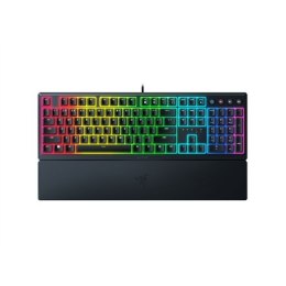 Razer Gaming Keyboard Ornata V3 RGB LED light, NORD, Wired, Black, Razer Mecha-Membrane, Klawiatura numeryczna