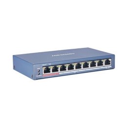 Hikvision 8-portowy przełącznik gigabitowy DS-3E0109P-E(C) niezarządzalny, stacjonarny, liczba portów PoE/Poe+ 8, porty Ethernet