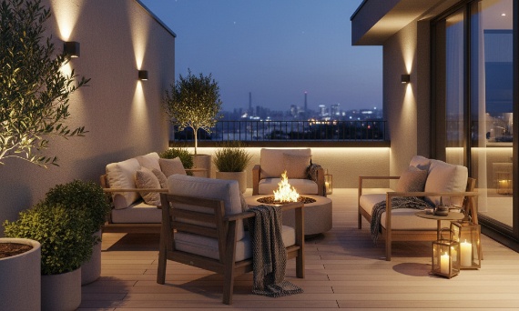 Oświetlenie tarasu – jakie rozwiązania sprawdzą się najlepiej?