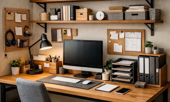 Organizacja biura w domu – jak zwiększyć efektywność pracy?
